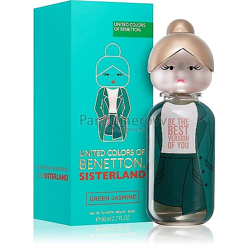 BENETTON SISTERLAND GREEN JASMIN edt (w) 80ml BENETTON SISTERLAND GREEN JASMIN edt (w) 80ml