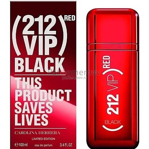 CAROLINA HERRERA 212 VIP BLACK RED edp (m) 100ml CAROLINA HERRERA 212 VIP BLACK RED edp (m) 100ml