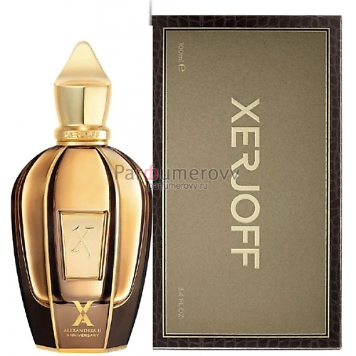 XERJOFF ALEXANDRIA II ANNIVERSARY 100ml parfume XERJOFF ALEXANDRIA II ANNIVERSARY 100ml parfume