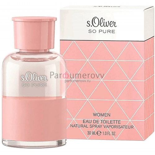 S.OLIVER SO PURE WOMEN edt (w) 30ml S.OLIVER SO PURE WOMEN edt (w) 30ml