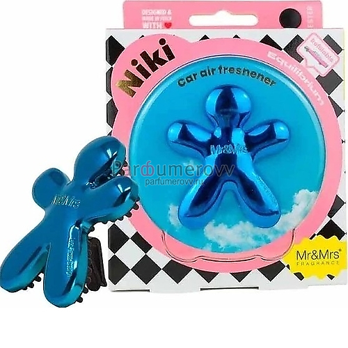 MR & MRS FRAGRANCE NIKI EQUILIBRIUM ароматизатор для автомобиля MR & MRS FRAGRANCE NIKI EQUILIBRIUM ароматизатор для автомобиля