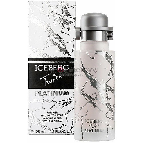 ICEBERG TWICE PLATINUM edt (w) 125ml