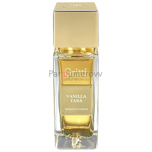 DR. GRITTI VANILLA TANA 100ml parfume TESTER DR. GRITTI VANILLA TANA 100ml parfume TESTER