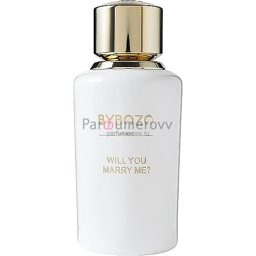 BYBOZO WILL YOU MARRY ME? edp 75ml TESTER BYBOZO WILL YOU MARRY ME? edp 75ml TESTER