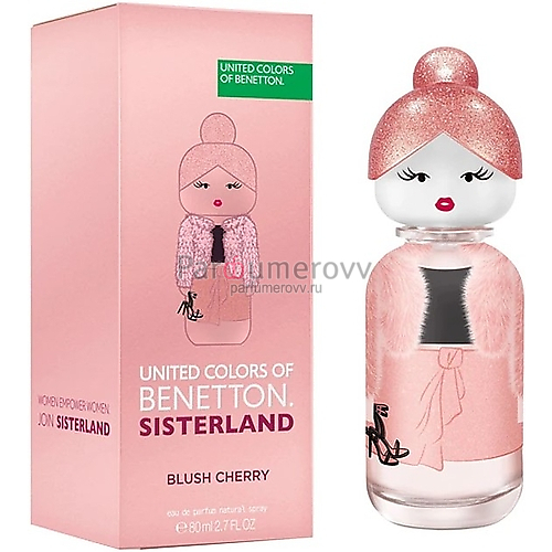 BENETTON SISTERLAND BLUSH CHERRY edp (w) 50ml