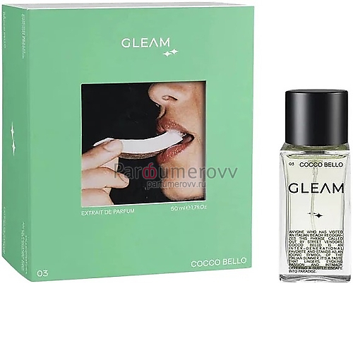 GLEAM COCCO BELLO 50ml parfume GLEAM COCCO BELLO 50ml parfume