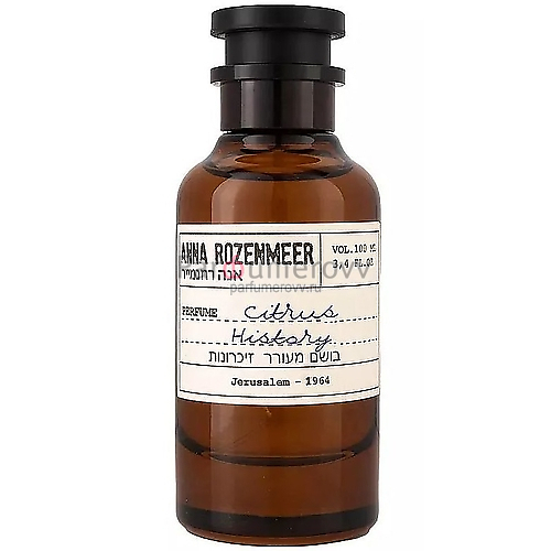 ANNA ROZENMEER CITRUS HISTORY 100ml parfume TESTER ANNA ROZENMEER CITRUS HISTORY 100ml parfume TESTER