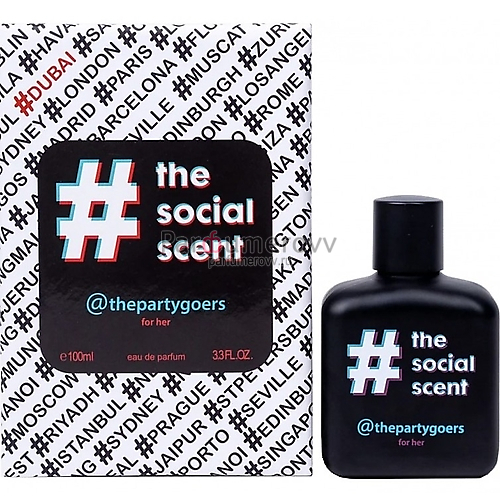 THE SOCIAL SCENT THEPARTYGOER edp (w) 100ml THE SOCIAL SCENT THEPARTYGOER edp (w) 100ml