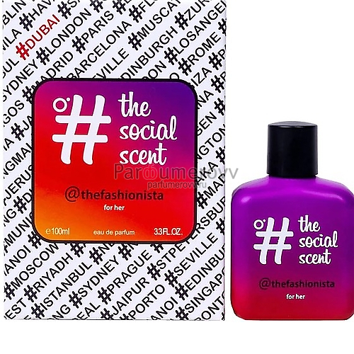 THE SOCIAL SCENT THEFASHIONISTA edp (w) 100ml THE SOCIAL SCENT THEFASHIONISTA edp (w) 100ml