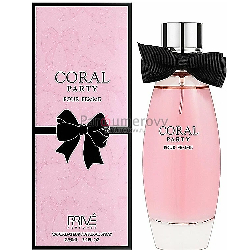 PRIVE PERFUMES CORAL PARTY edp (w) 95ml PRIVE PERFUMES CORAL PARTY edp (w) 95ml