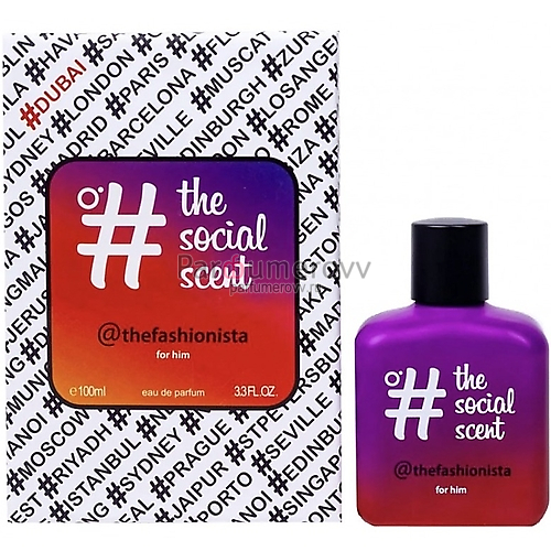 THE SOCIAL SCENT THEFASHIONISTA edp (m) 100ml THE SOCIAL SCENT THEFASHIONISTA edp (m) 100ml