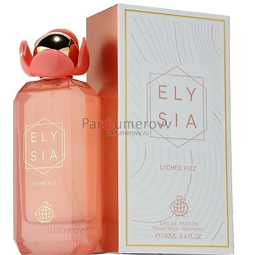 FRAGRANCE WORLD ELYSIA LYCHEE FIZZ edp (w) 100ml FRAGRANCE WORLD ELYSIA LYCHEE FIZZ edp (w) 100ml
