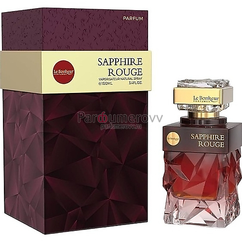 LE BONHEUR PERFUMES SAPPHIRE ROUGE 100ml parfume LE BONHEUR PERFUMES SAPPHIRE ROUGE 100ml parfume