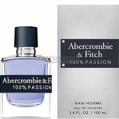 ABERCROMBIE & FITCH 100% PASSION edt (m) 100ml ABERCROMBIE & FITCH 100% PASSION edt (m) 100ml