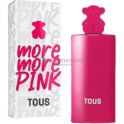 TOUS MORE MORE PINK edt (w) 50ml