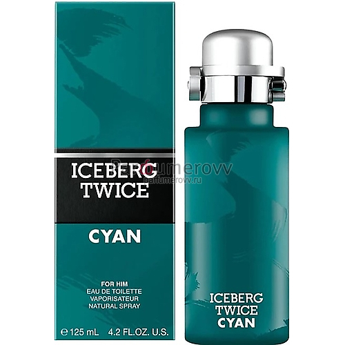 ICEBERG TWICE CYAN edt (m) 125ml 