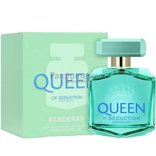 ANTONIO BANDERAS QUEEN OF SEDUCTION SUMMERLAND edt (w) 80ml