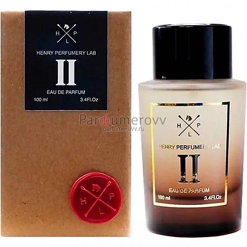 HENRY PERFUMERY LAB II edp 100ml 