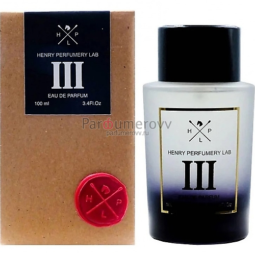 HENRY PERFUMERY LAB III edp 100ml HENRY PERFUMERY LAB III edp 100ml