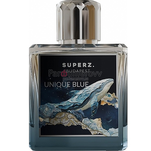 SUPERZ. BUDAPEST UNIQUE BLUE 50ml parfume TESTER