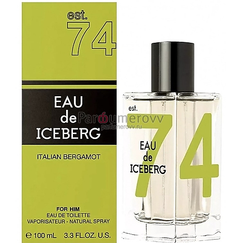 ICEBERG EAU DE ICEBERG ITALIAN BERGAMOT edt (m) 100ml